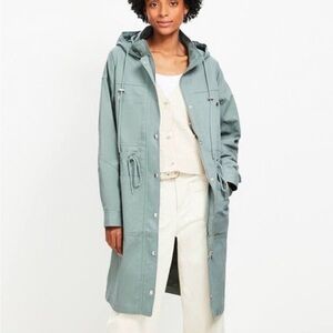 LOFT Twill Hooded Anorak